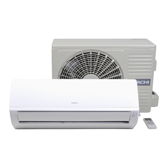Hitachi RAK-18PPA Manual De Instrucciones