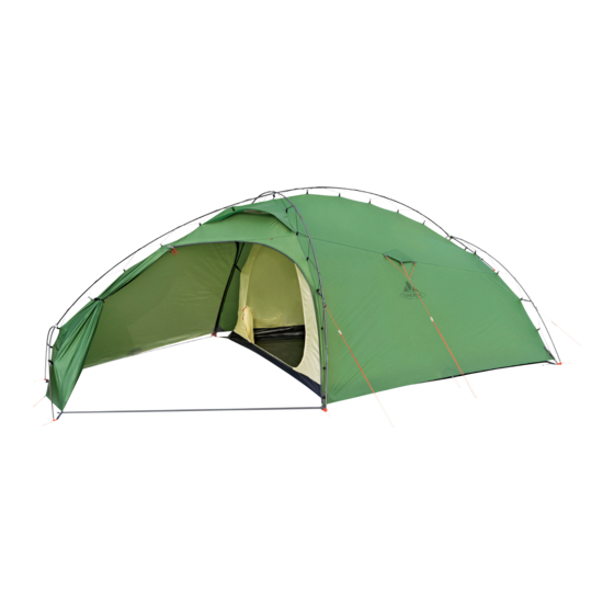 Vaude mark XT 4P Manual Del Usuario
