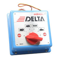 marklin DELTA-Control Manual De Instrucciones