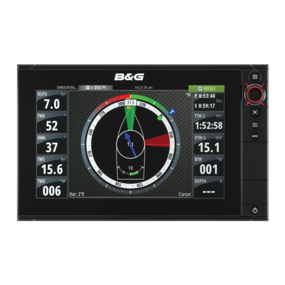 B&G Zeus 2 Guía Rápida De Uso