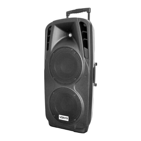 Vonyx SPX-PA9210 Manual De Instrucciones