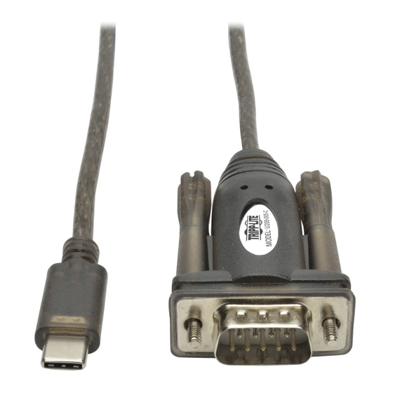 Tripp-Lite U209-005-C Manual Del Propietário