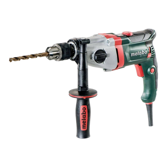 Metabo BE 850-2 Manual Original