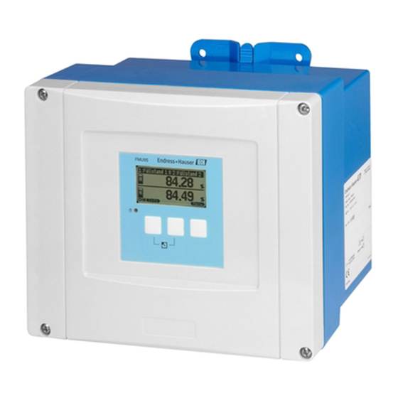 Endress+Hauser Prosonic S FMU95 Manual De Instrucciones Abreviado