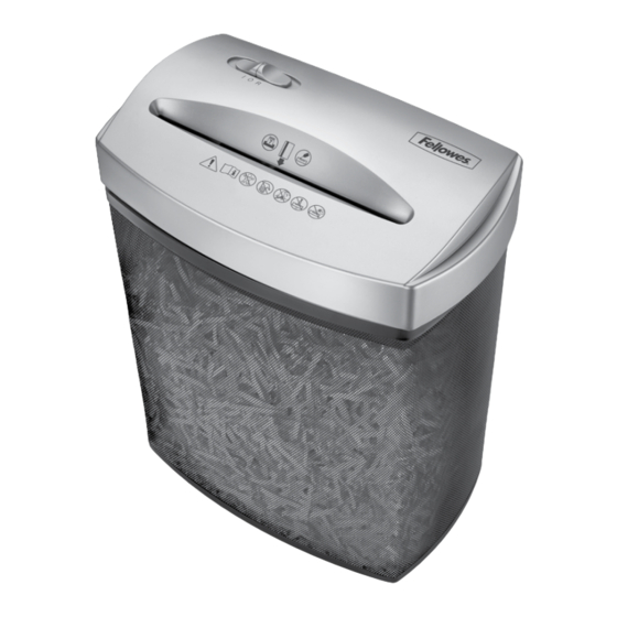 Fellowes POWERSHRED P70CM Manual De Instrucciones