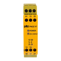 Pilz PNOZ X7 Manual De Instrucciones
