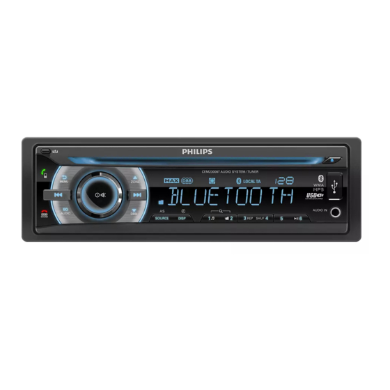Philips CEM2300BT Manual Del Usuario