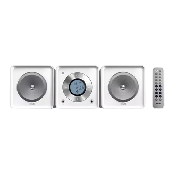 Philips MCM108 Manual Del Usuario