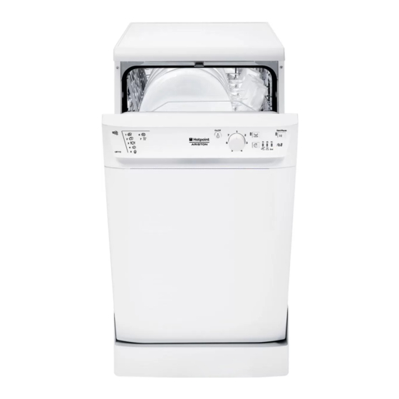 Hotpoint Ariston LSF 712 Manual De Instrucciones