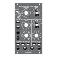 Behringer 921 Manual Del Usuario
