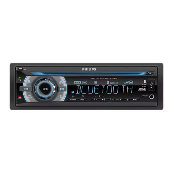 Philips CEM2300BT Manual Del Usuario