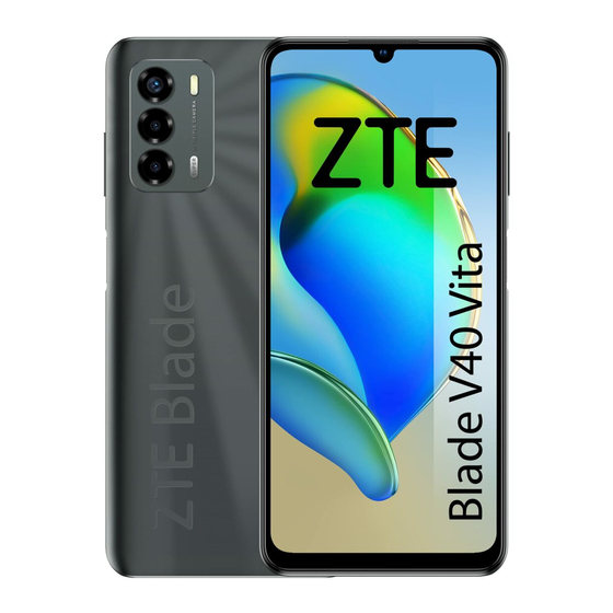 ZTE Blade V40 Smart Manuales