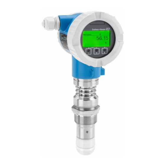 Endress+Hauser Micropilot FMR60B Manual De Instrucciones