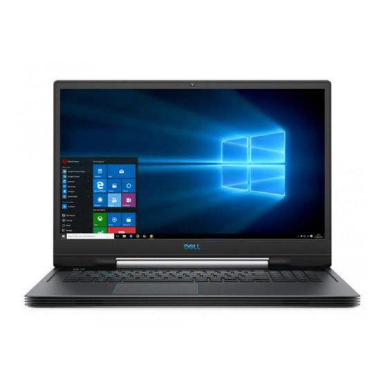 Dell G7 7790 Manual De Configuración