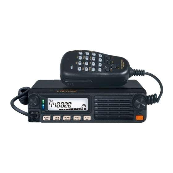 Yaesu FTM-7250DE Avance Manual