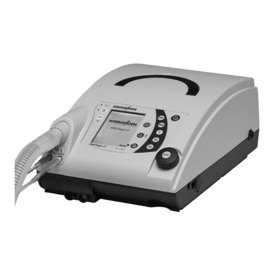 Weinmann VENTIlogic LS Manual De Utilización