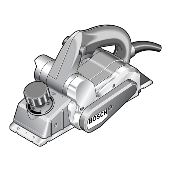 Bosch GHO 10-82 Professional Manual Original