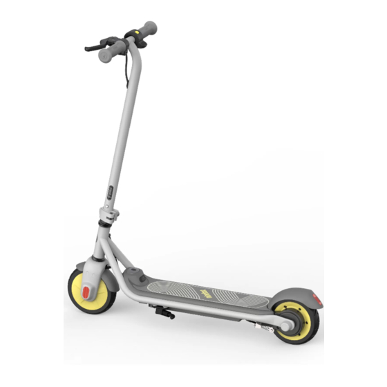 Ninebot eKickScooter ZING C8 Manual Del Usuario