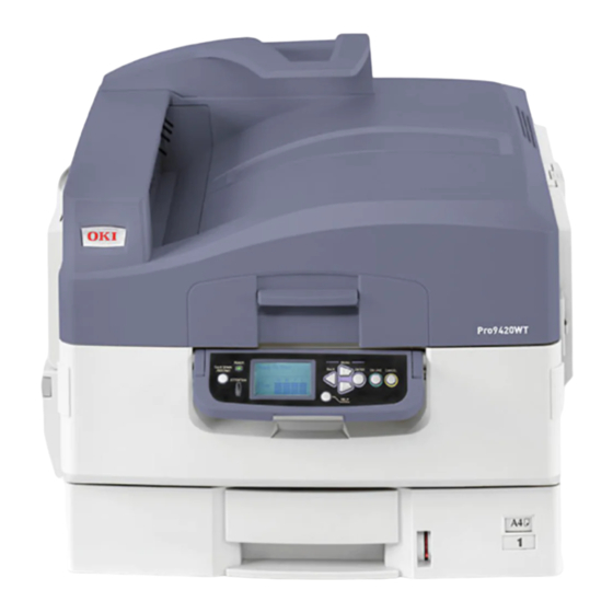 Oki Pro9420WT Guia Del Usuario