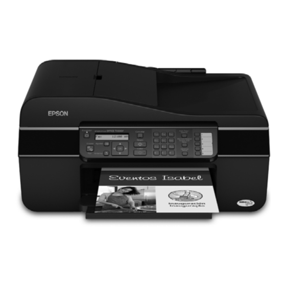 Epson Stylus Office TX300F Guía De Referencia Rápida