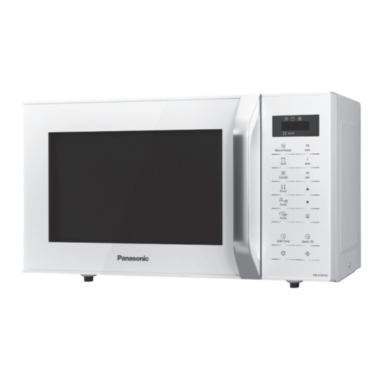 Panasonic NN-K35HWM Manuales