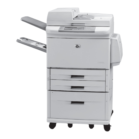 HP LaserJet M9040 Guía De Referencia Rápida