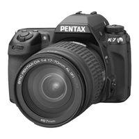 Pentax K-7 Manual De Instrucciones