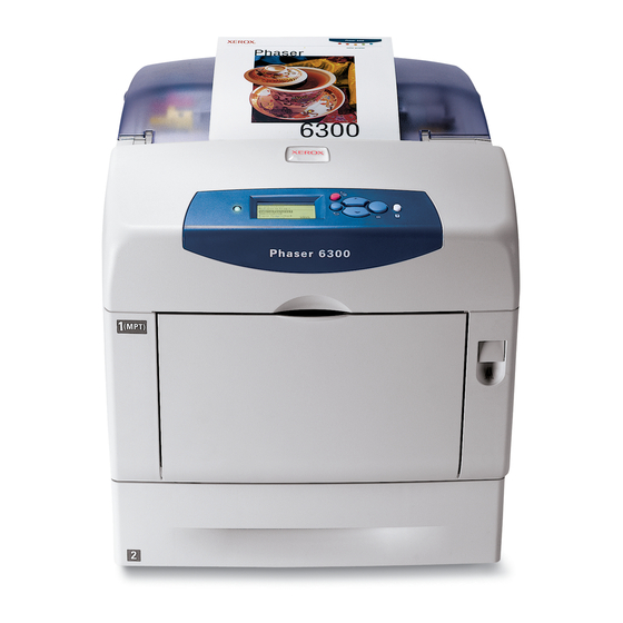 Xerox Phaser 6300 Guía De Referencia Rápida