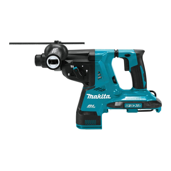 Makita XRH08 Manual De Instrucciones