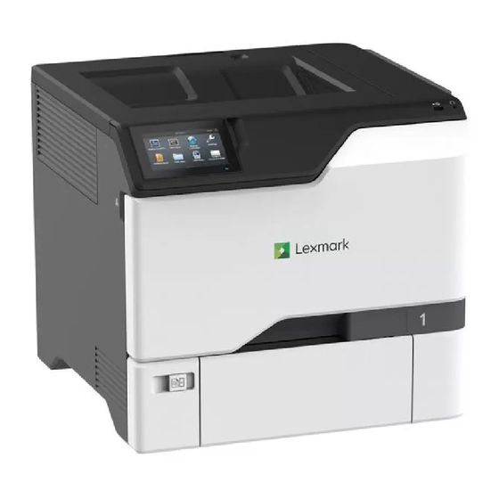 Lexmark C4342 Guía De Referencia Rápida