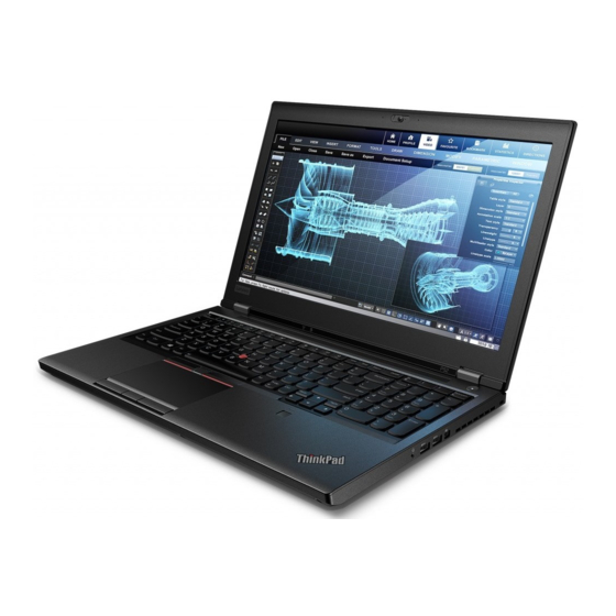 Lenovo ThinkPad P52 Guia Del Usuario