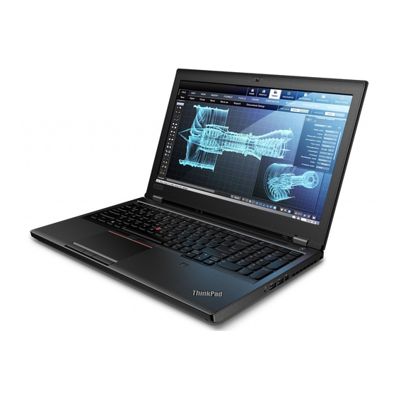 Lenovo ThinkPad P52 Guia Del Usuario