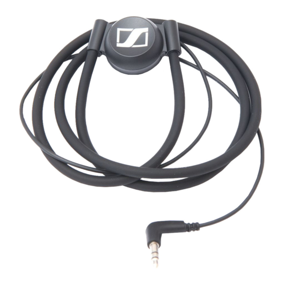 Sennheiser EZT 3012 Manuales