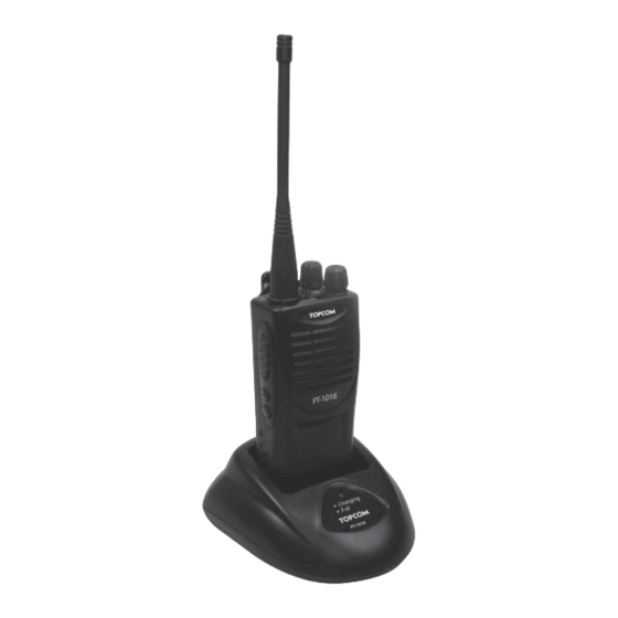 Topcom Protalker 1016 Manual De Usuario