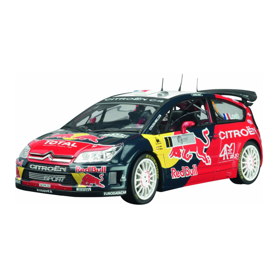 DICKIE TOYS CITROEN C4 20 111 9374 Manuales