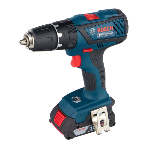 Bosch GSR 14,4-2-LI Plus Manual Original