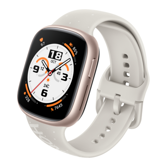honor Watch 4 Manual Del Usuario