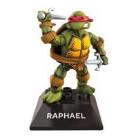 Mega Construx nickelodeon TEENAJE MUTANT NINJA TURTLES GNV38 RAPHAEL Instrucciones De Montaje