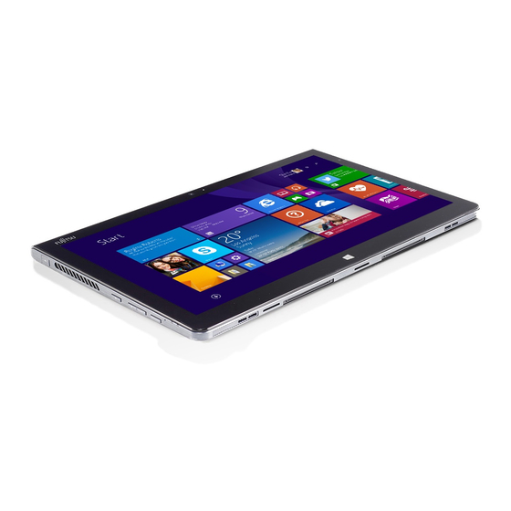 Fujitsu STYLISTIC Q704 Manual De Instrucciones
