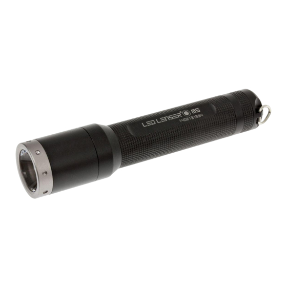 Led Lenser M5 Manual De Instrucciones