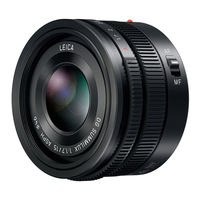 Panasonic Lumix H-X015 Manual De Instrucciones