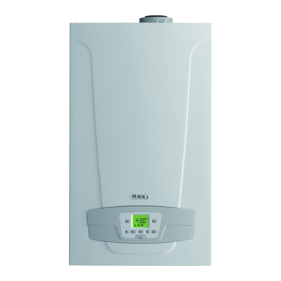 Baxi LUNA DUO-TEC+ Manual Del Usuario