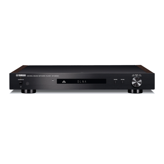 Yamaha NP-S2000 Guía De Configuración