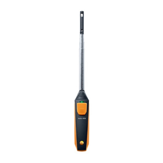 testo Smart Probes 115i Manual De Instrucciones