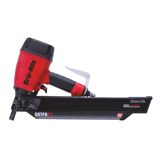 Grip Rite GRTFR83 Manual Del Operador Y Lista De Piezas