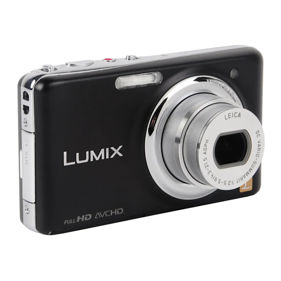 Panasonic Lumix DMC-FX77 Instrucciones De Funcionamiento Para Características Avanzadas