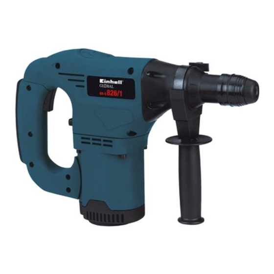 EINHELL BH-G 826/1 Manual De Instrucciones