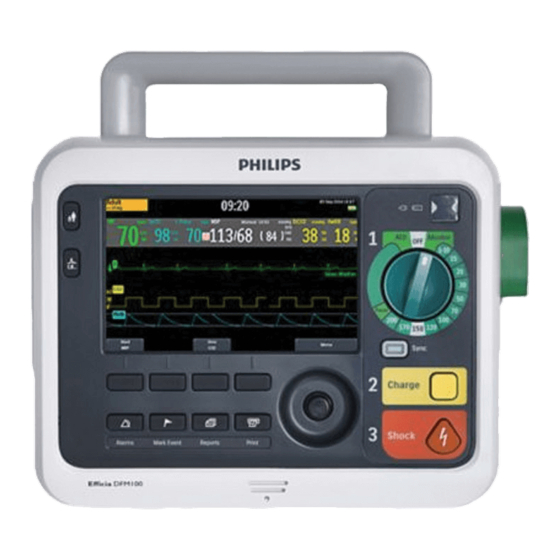 Philips Efficia DFM100 Manuales