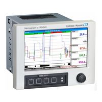 Endress+Hauser Memograph M RSG45 Manual De Instrucciones