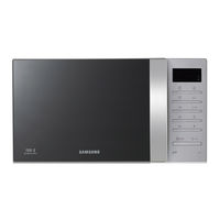 Samsung GE86V Instrucciones Para El Usuario Y Guía De Cocción